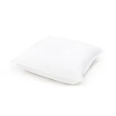 20" x 20" Down Alternative White Square Pillow Insert | BOKSER HOME