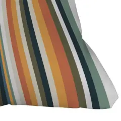 Sheila Wenzel Ganny Mid Century Stripes Outdoor Throw Pillow - Deny Designs