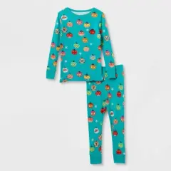 Toddler Feliz Navidad Matching Family Pajama Set - Wondershop&trade; with Dia Pacheco Blue