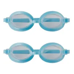 Summer Waves 8 Ft x 30 Inch Backyard Kiddie Splash Inflatable Above Ground Pool with 3D goggles and Ocean Life Floor for Infants, Kids, and Adults