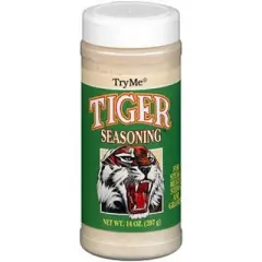 Try Me Tiger Seasoning for Meat Fish and Vegetables, 14oz Bottle