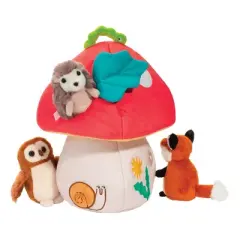 Douglas Woodland Mushroom Finger Puppet Play Set