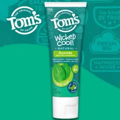 Tom's of Maine Mild Mint Wicked Cool! Anticavity Fluroide Toothpaste - 5.1oz