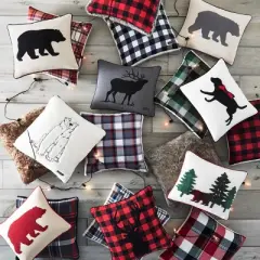 20"x20" Eddie Bauer 100% Microfiber Decorative Pillow Beige