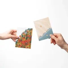 Fall Foliage, Gratitude, Sweater Weather Fall/Autumn Greeting Card Pack Sets (3 ct, Assorted) by Ramus & Co