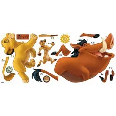 The Lion King Peel and Stick Giant Wall Decal