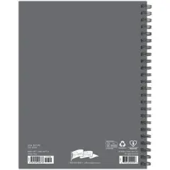 Willow Creek Press Classic Gray Academic July 2025 - June 2026 6.5"x8.5" Weekly Monthly Softcover Planner