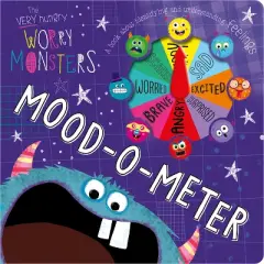 Very Hungry Worry Monsters Mood-O-Meter - by  Alexandra Robinson (Board Book)