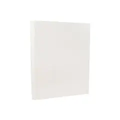 JAM Paper Parchment 65lb Cardstock 8.5 x 11 Coverstock White Recycled 171114