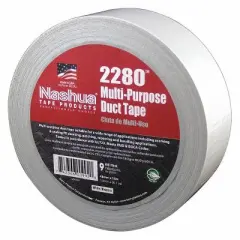 Nashua  Duct Tape,White,1 7/8 in x 60 yd,9 mil 2280