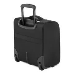 SWISSGEAR Checklite Underseater Carry On Suitcase - Black: Tear-Resistant, 2 Wheels