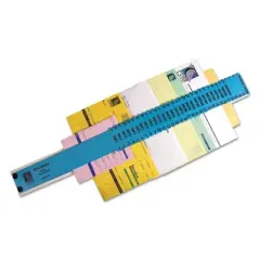 C-Line Plastic Indexed Sorter, 32 Dividers, Alpha/Numeric/Date Index, Letter Size, Blue Frame