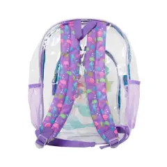 The Little Mermaid Clear Transparent Backpack 16" Disney Ariel Make Your Voice Heard