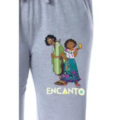 Disney Encanto Women's Mirabel And Bruno Sleep Jogger Pajama Pants Grey