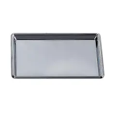 Jiallo  Nickel Plated Stainless Steel Rectangular Tray