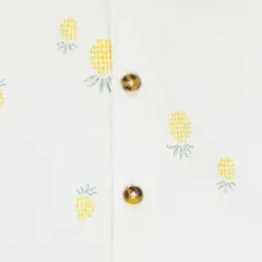 Carter's Just One You&reg;️ Baby Boys' Pineapple Top & Bottom Set - White/Yellow