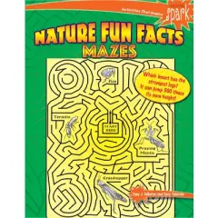 Spark Nature Fun Facts Mazes - (Dover Kids Activity Books: Nature) by  Tony J Tallarico & Tony Tallarico (Paperback)