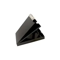 Saunders Cruiser Mate Aluminum Storage Clipboard 1 1/2" Clip 8 1/2 x 12 Sheets Black 21117