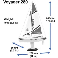 Playsteam Voyager 280 2.4G Sailboat-Blue