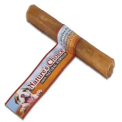 Loving Pets 10 Inch x 20mm Nature's Choice Pressed Rawhide Stick