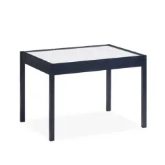 3pc Annya Kiddy Table Set Navy/White - Room & Joy