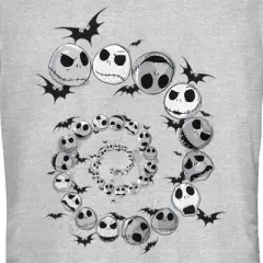 Junior's The Nightmare Before Christmas Spiral Jack T-Shirt