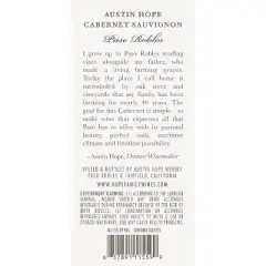 Austin Hope Cabernet Sauvignon Red Wine - 750ml Bottle