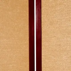 6 ft. Tall Jute Shoji Screen - Rosewood (5 Panel)