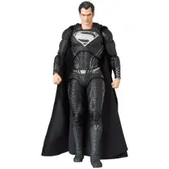 Superman No.174 Black Suit Version MAFEX | Zack Snyder's Justice League | Medicom Toy Action figures