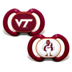 BabyFanatic Official Sport Pacifier 2-Pack - NCAA Virginia Tech Hokies