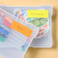 96ct 1"x2.75" Permanent Labels Neon - up&up&trade;