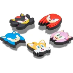 Crocs Jibbitz Sonic The Hedgehog Shoe Charms 5-Pack