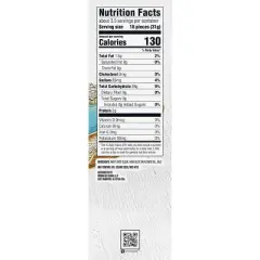 Good Thins Simply Salt Rice Snacks Gluten Free Crackers - 3.5oz