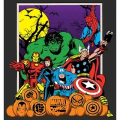 Women's Marvel Halloween Avengers Scene T-Shirt