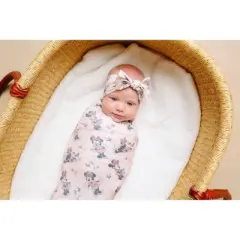 Copper Pearl Knit Swaddle Blanket - Minnie Mouse