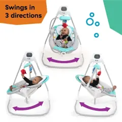 Baby Einstein Ocean Explorers Curious Comfort Compact Swing