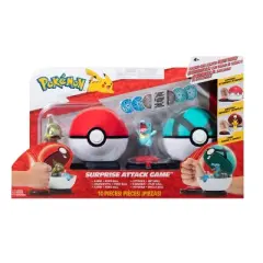 Pok&eacute;mon Axew with Pok&eacute; Ball vs Totodile with Net Ball Surprise Attack Game