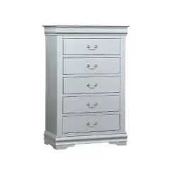 32" Louis Philippe III Chest Platinum - Acme Furniture