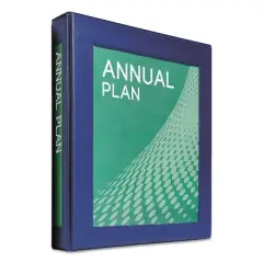 Avery Framed View Heavy-Duty Binder w/Locking 1-Touch EZD Rings 1" Cap Navy Blue 68055