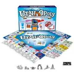 Late For The Sky: Utah-Opoly Monopoly Board Game