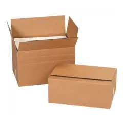 UOFFICE Pack of 25 Corrugated Boxes 12.25 x" 9.25" x 12"