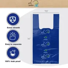 Greenbone Biobase Tie-Handle Litter Scoop - Unscented - 100 Bags