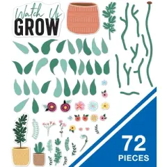 Carson Dellosa Education Watch Us Grow Bulletin Board Set (72 pieces)