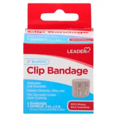 Leader Elastic Bandage Self Adhering 2 inches 1 ea