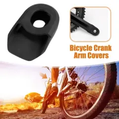 Unique Bargains Soft Plastic Bicycle Bike Cycling Crank Boot Protector Crank Cover 2 Pcs