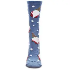 Memoi Gnome for the Holidays Crew Socks