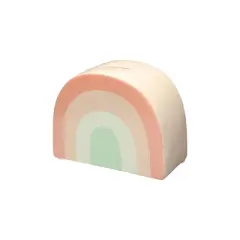 Pearhead Ceramic Rainbow Saving Bank