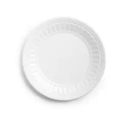 Q Home | Venetian White 9" Melamine Salad Plate, Set of 4