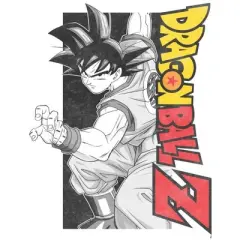 Dragon Ball Z Classic Logo White Graphic Hoodie