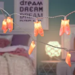 Northlight Ballerina Shoe Indoor Outdoor Patio Light Set - 6'  - White Wire - 10ct